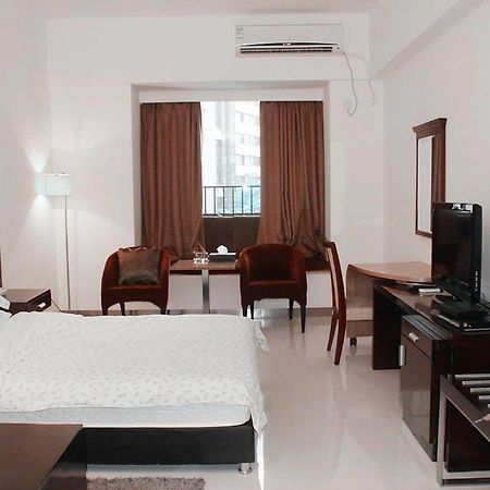 De Sheng Hotel Apartment-Guangzhou Shipai Bagian luar foto
