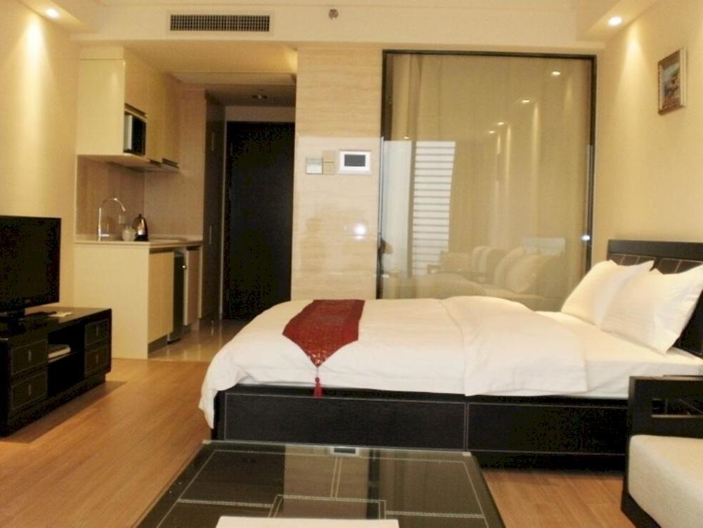 De Sheng Hotel Apartment-Guangzhou Shipai Bagian luar foto