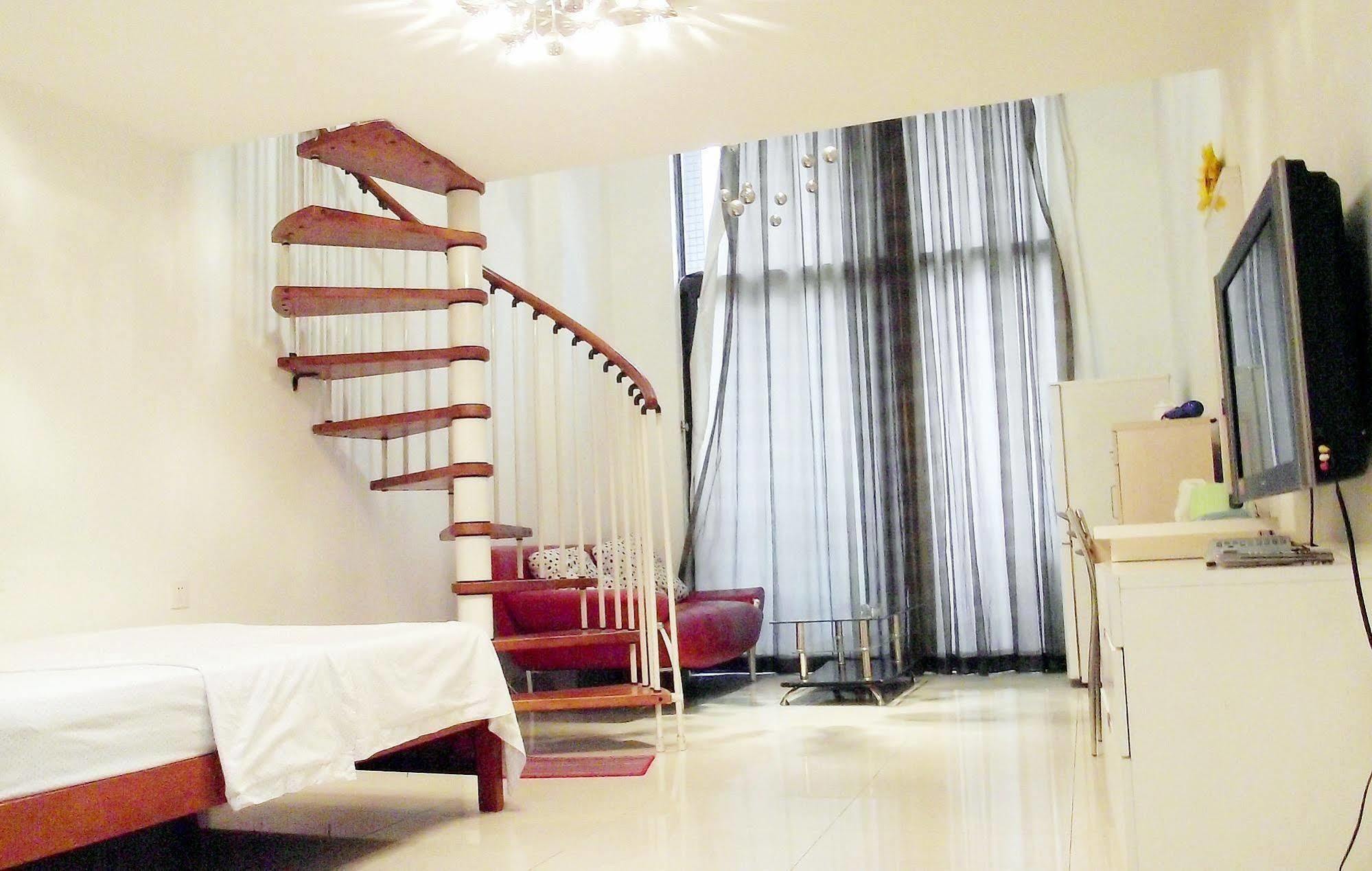 De Sheng Hotel Apartment-Guangzhou Shipai Bagian luar foto